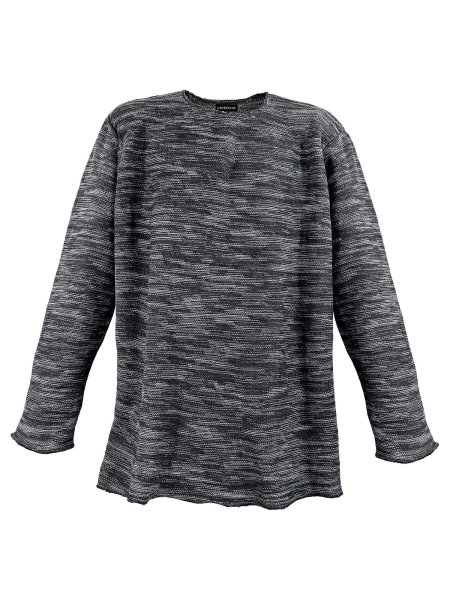 Lavecchia Herren Strickpullover LV-498 (Anthrazit, 4XL)