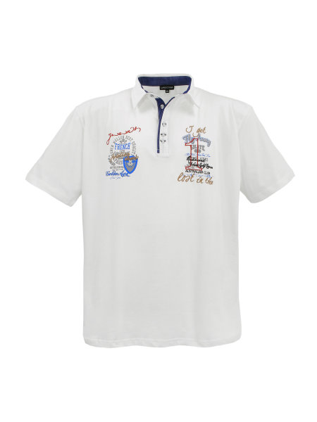 Lavecchia Herren Poloshirt LV-3101 (Creme-Weiss, 6XL)