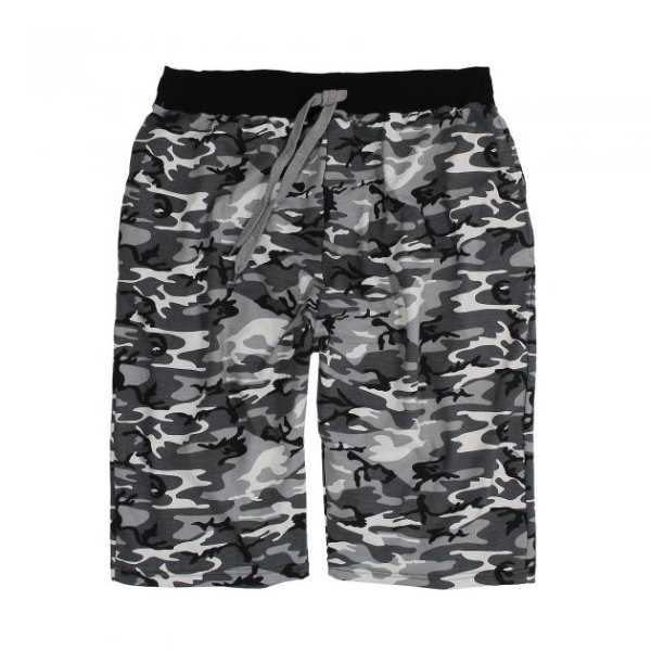 Lavecchia Herren Sweatshorts Bermuda LV-2019 (Camouflage, 3XL)