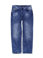 Lavecchia Herren Comfort Fit Jeans LV-501 (Stoneblau, 42/30)