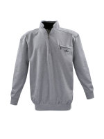 Lavecchia Herren Sweatshirt LV-2100 (Grau-Meliert, 5XL)