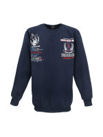 Lavecchia Herren Sweatshirt LV-603 (Navy, 7XL)