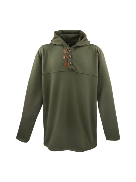 Lavecchia Herren Kapuzen Hoodie LV-605 (Khaki, 4XL)