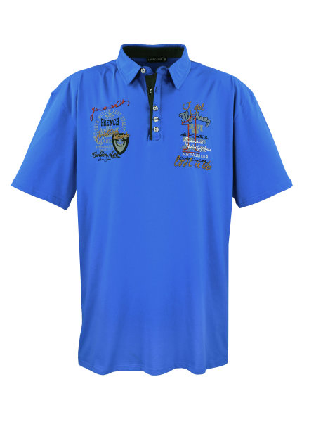 Lavecchia Herren Poloshirt LV-3101 (Royalblau, 3XL)