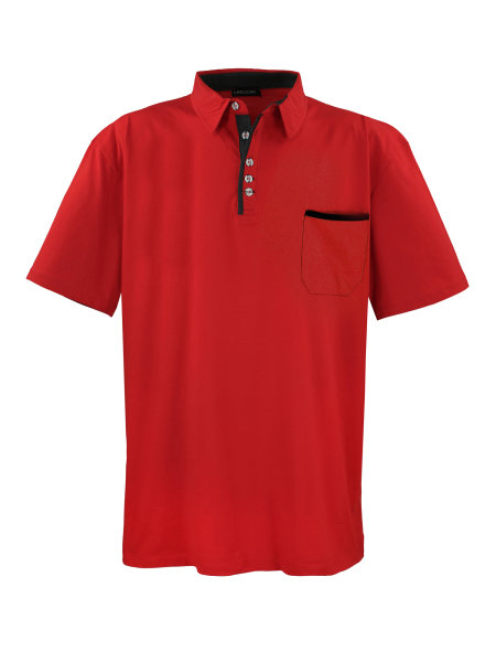 Lavecchia Herren Poloshirt LV-1701 (Rot, 3XL)