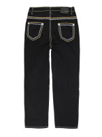 Lavecchia Herren Comfort Fit Jeans LV-503 (Tiefschwarz, 50/30)