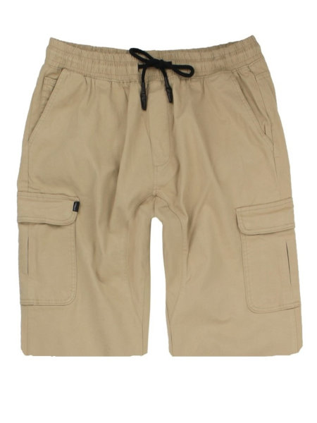 Lavecchia Herren Cargoshorts LV-505 (Beige/Braun, 54-56)