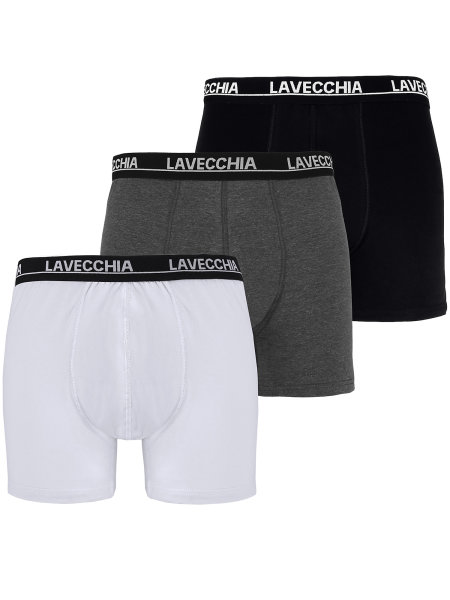 Lavecchia Herren Boxershorts 3er Pack FL-1020 (Mix Farbe, 6XL)