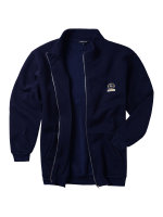 Lavecchia Herren Sweatshirtjacke LV-2027 (Marine-Blau, 3XL)